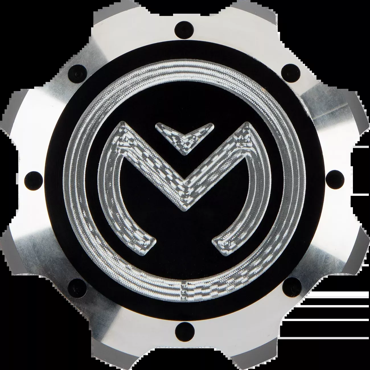 Moose Offroad Gas Cap – Silver/Black – Can-Am-500-1001-PU