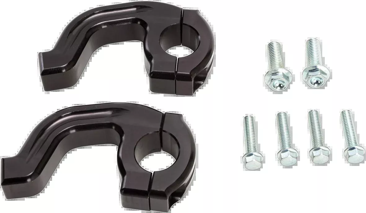 Moose Offroad Replacement Contour Handguard Inner Mount Clamp – 7/8″ – Black-50-232B