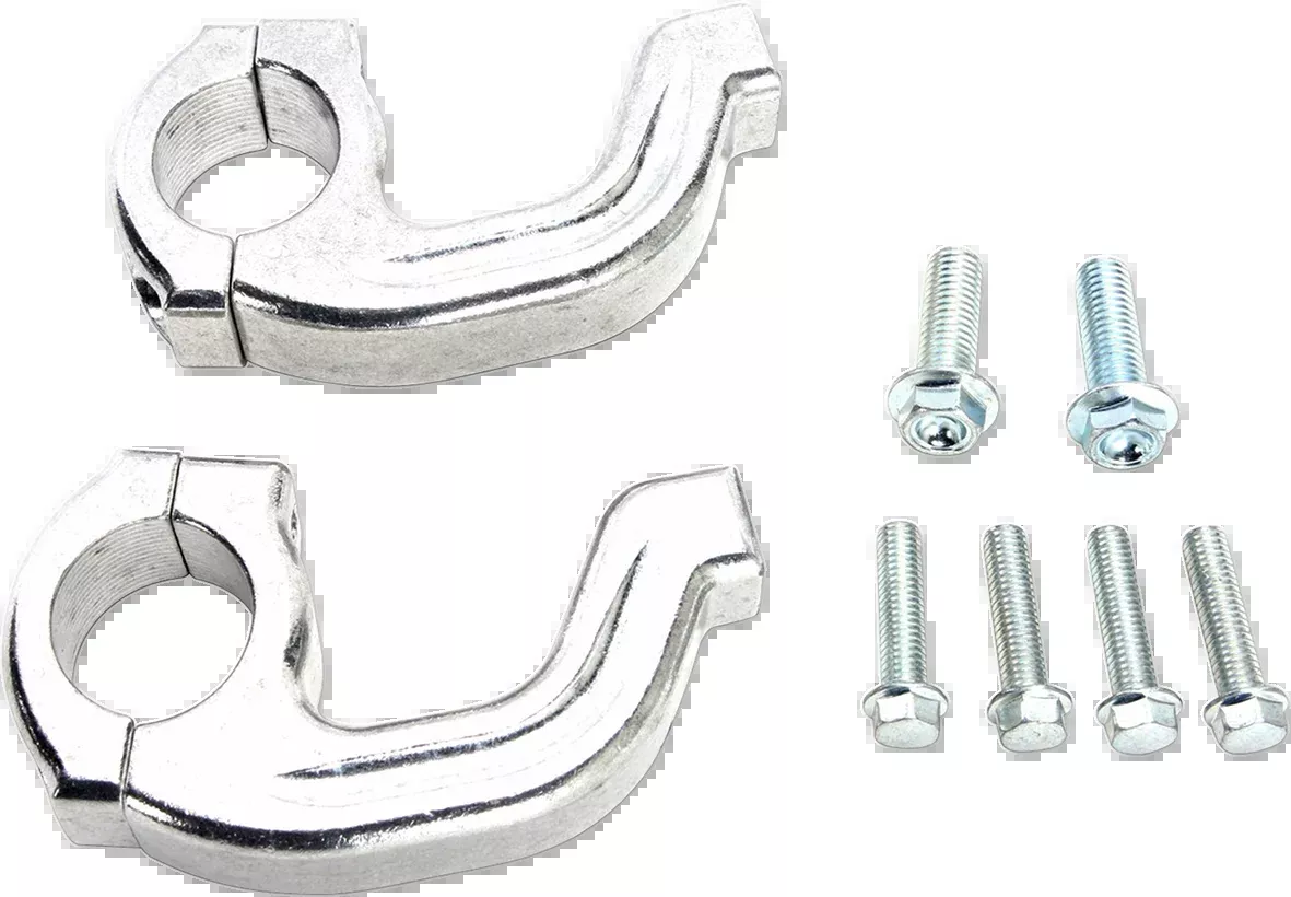 Moose Offroad Replacement Contour Handguard Inner Mount Clamp - Magura - Silver-50-236S