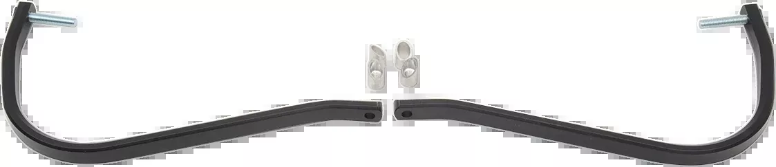 Moose Offroad Replacement Handguard Bar and Taperlock Set – Aluminum – Black-50-4100