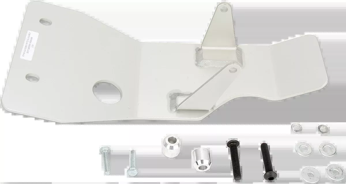 Moose Offroad Skid Plate - Silver - Honda-413
