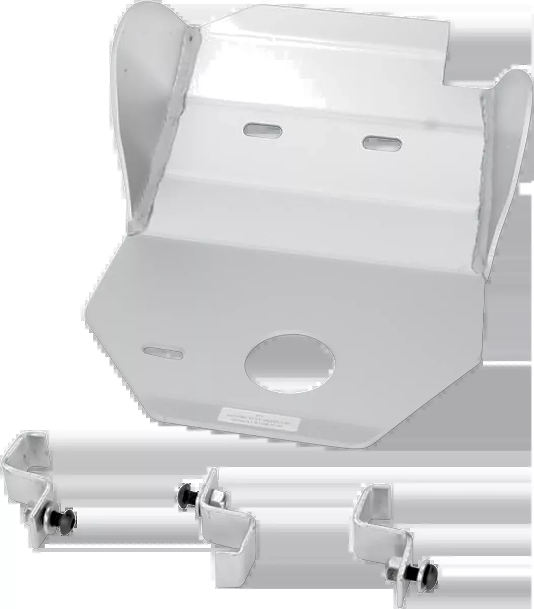 Moose Offroad Skid Plate – Silver – Honda – CR250R-451
