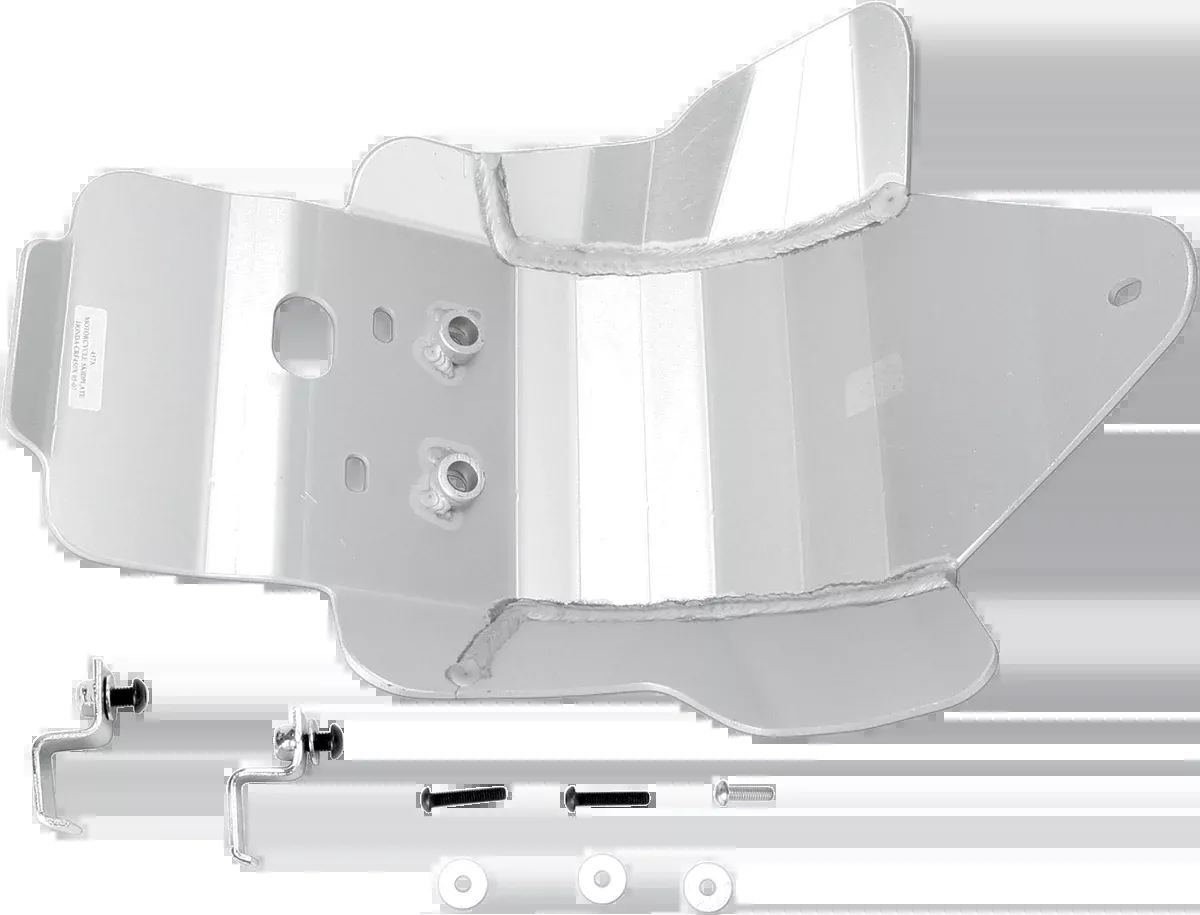 Moose Offroad Skid Plate – Silver – Honda – CRF450X-457X
