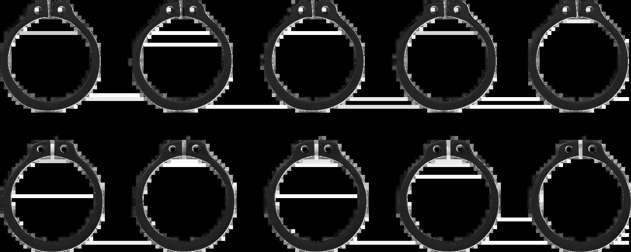 Moose Offroad Snap Ring - 10 Pack - Gas Gas/Husqvarna/KTM-25-6014