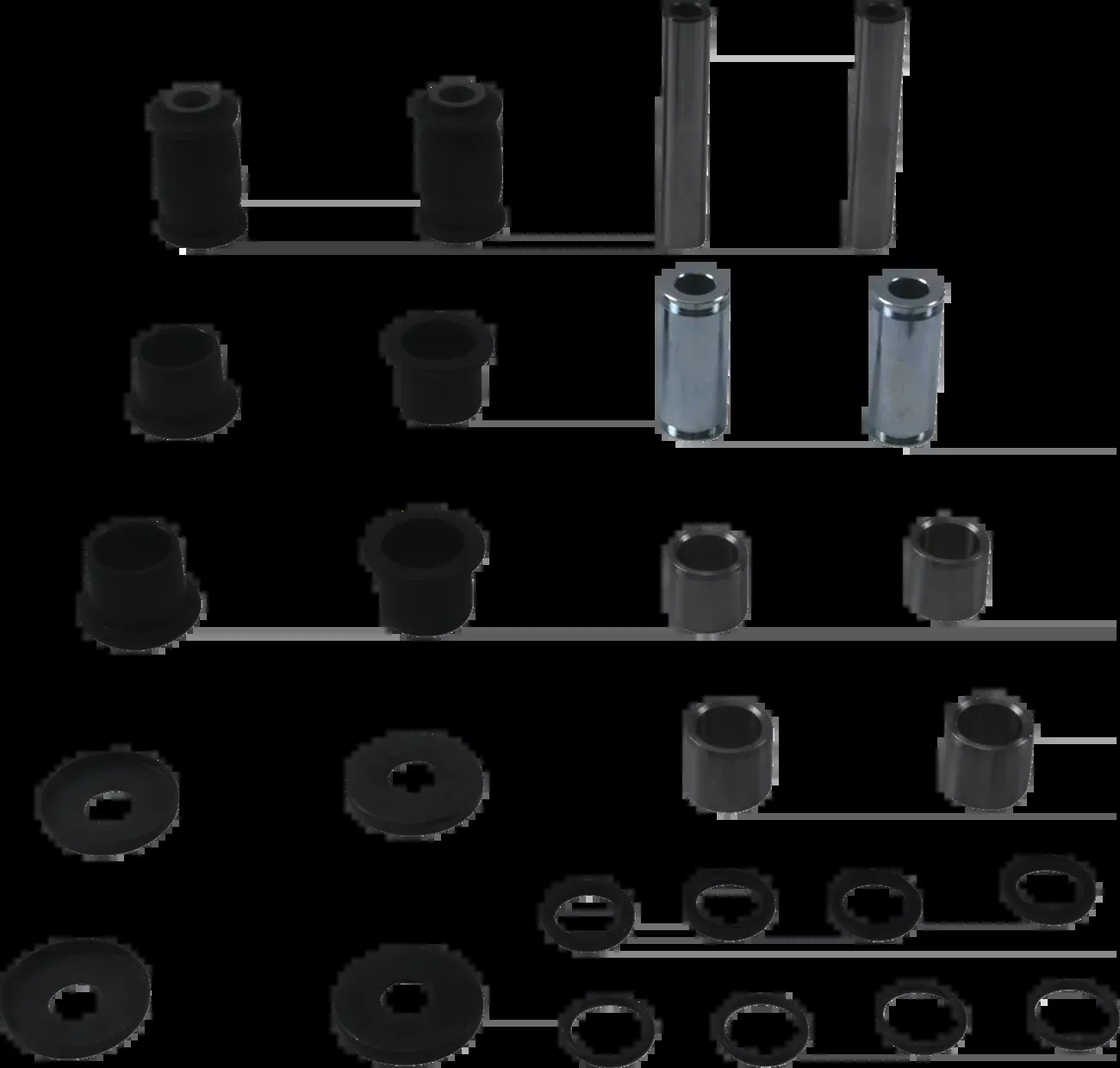 Moose Offroad Suspension Kit - Rear - Independent - Knuckle Only-50-1227