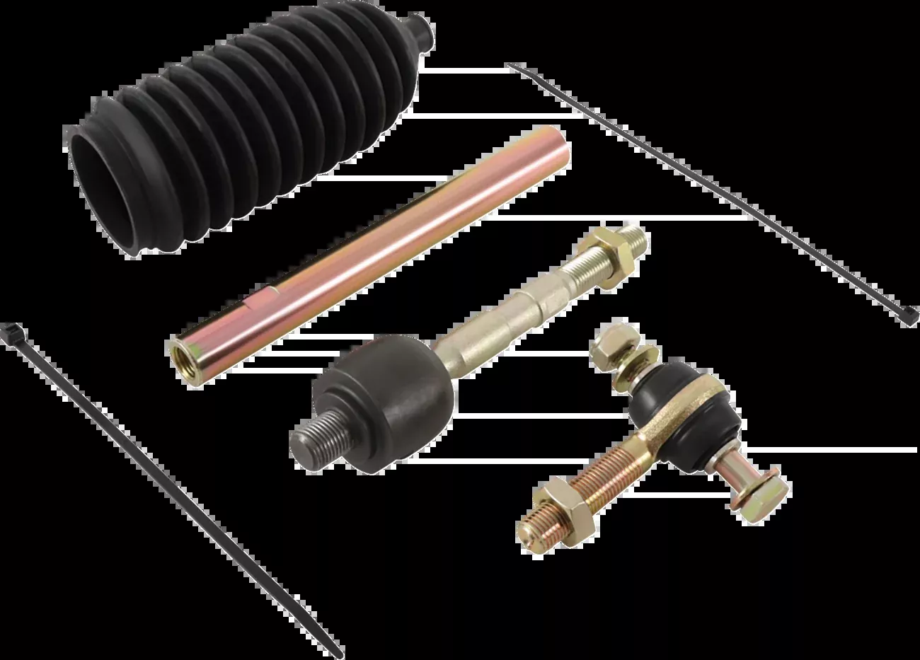 Moose Offroad Tie Rod End Kit-51-1080-L