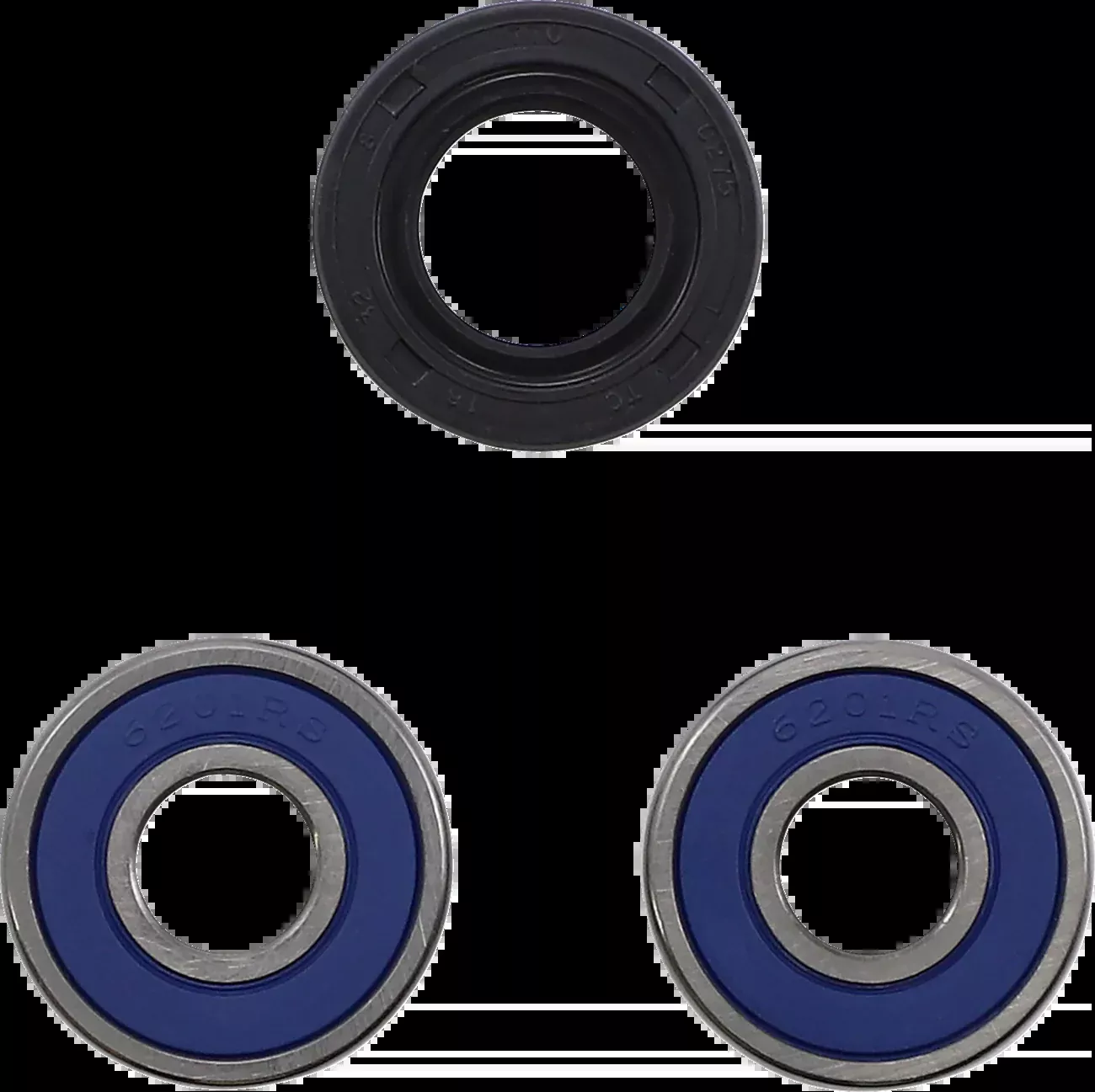 Moose Offroad Wheel Bearing Kit - Rear - CRF50F/AN 125-25-1645