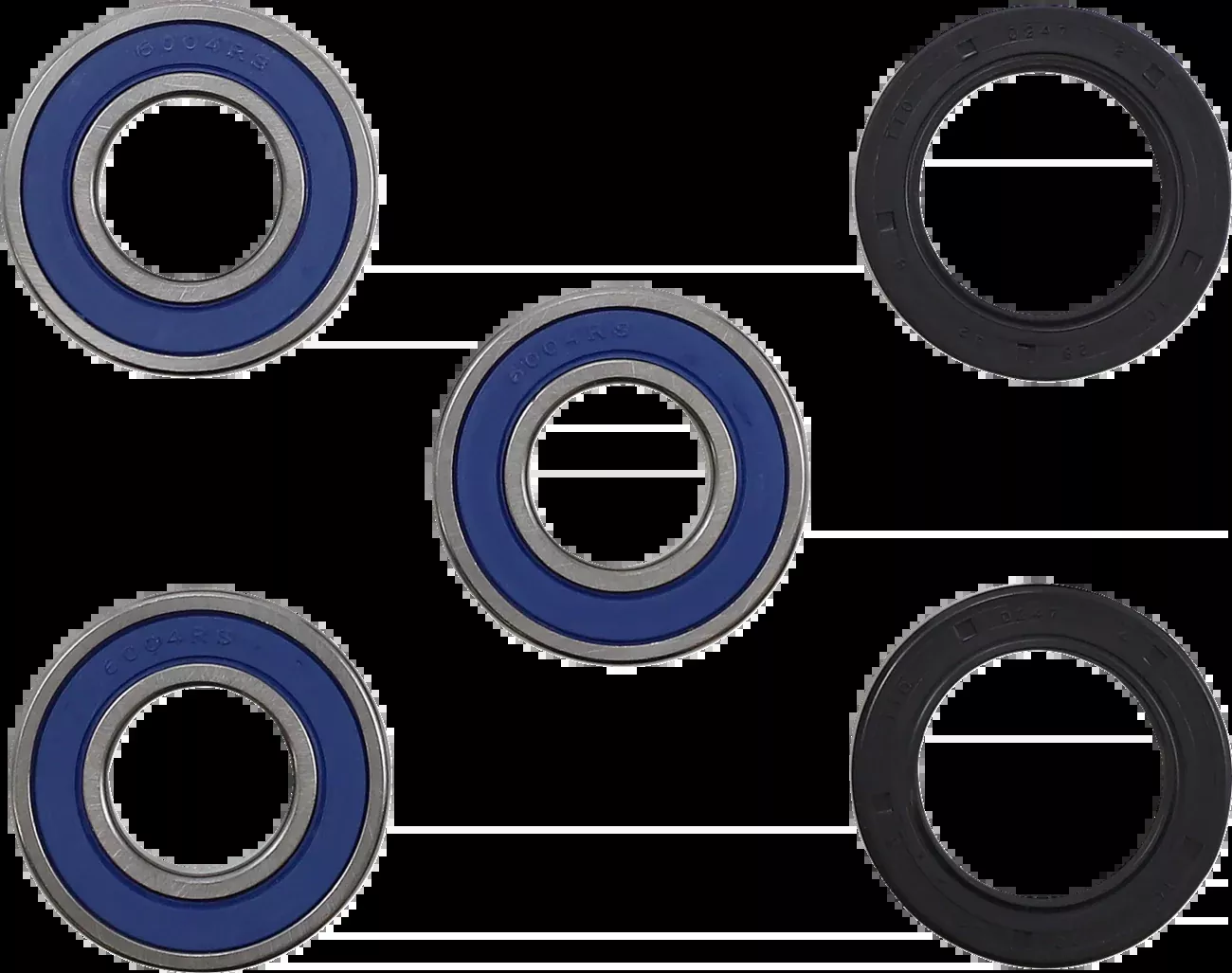 Moose Offroad Wheel Bearing Kit - Talon Hub - Rear-25-1594