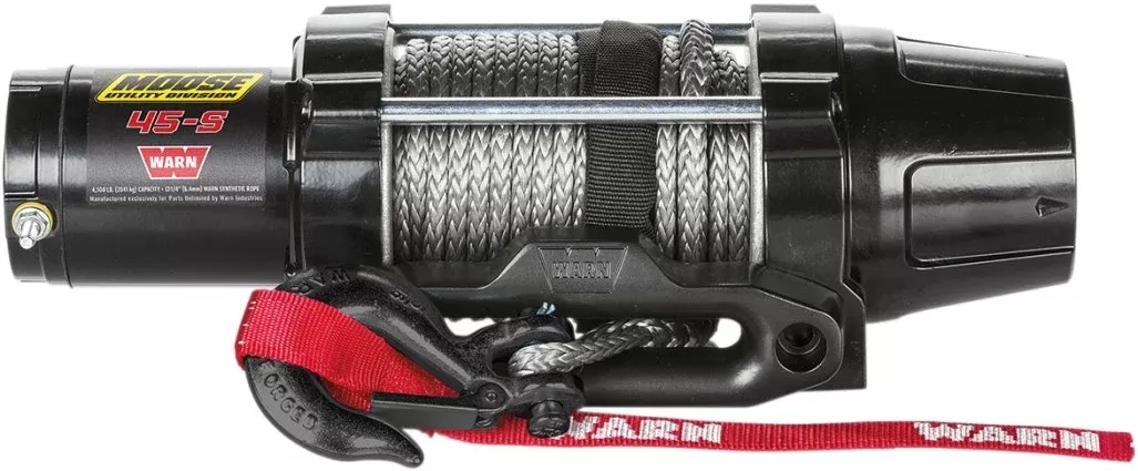 Moose Utility 4505-0724 Waterproof Winch 4,500 LB w/ Wire 50' Rope
