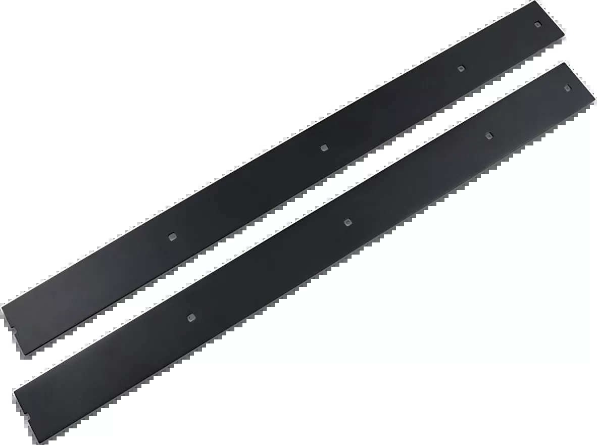 Moose Utility Black 72" Country Plow Wear Bar 2 Piece UTV ATV Side by Side