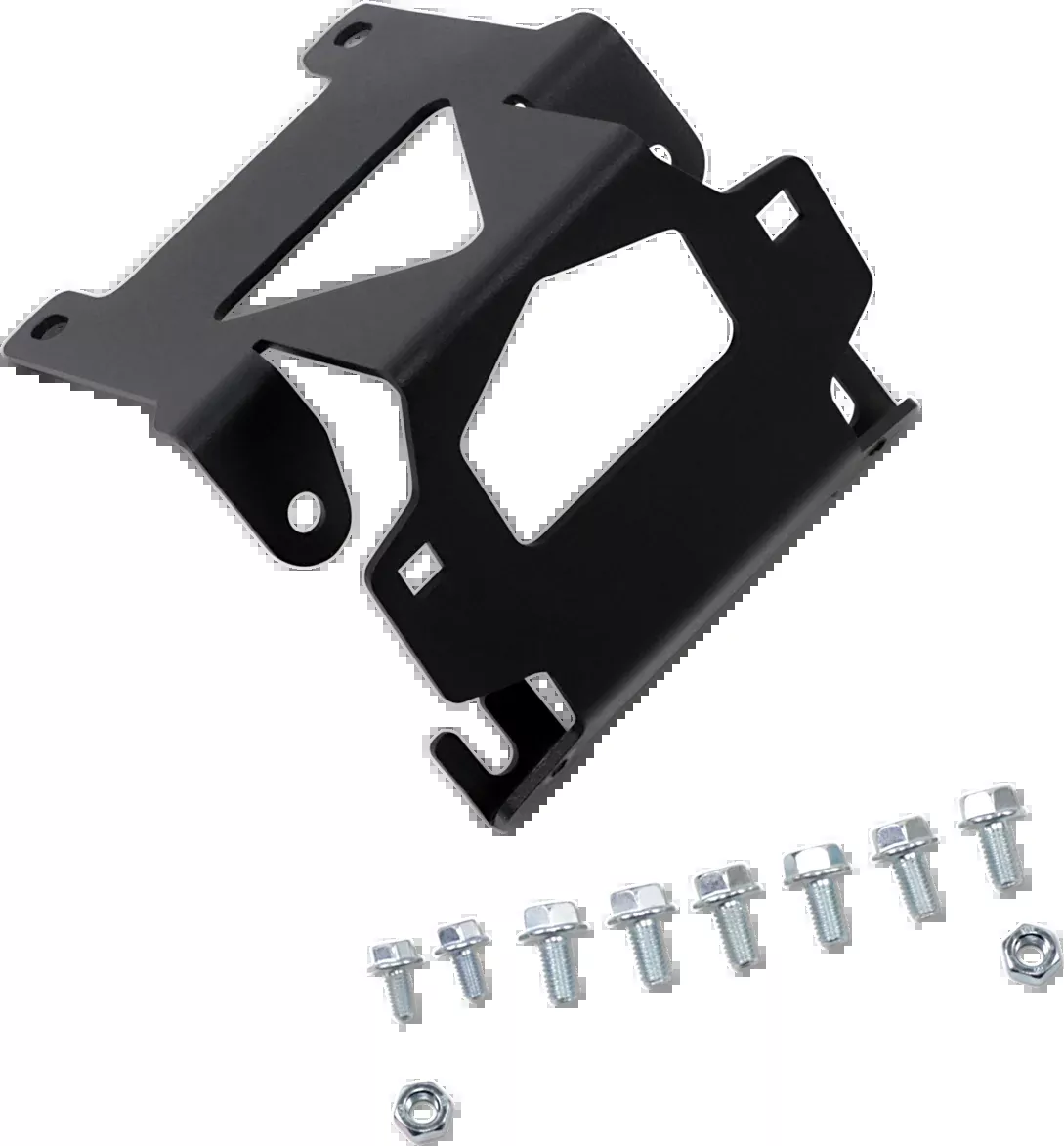 Moose Utility Black ATV Front Winch Mount Kit 2014-2022 Honda Rancher Foreman