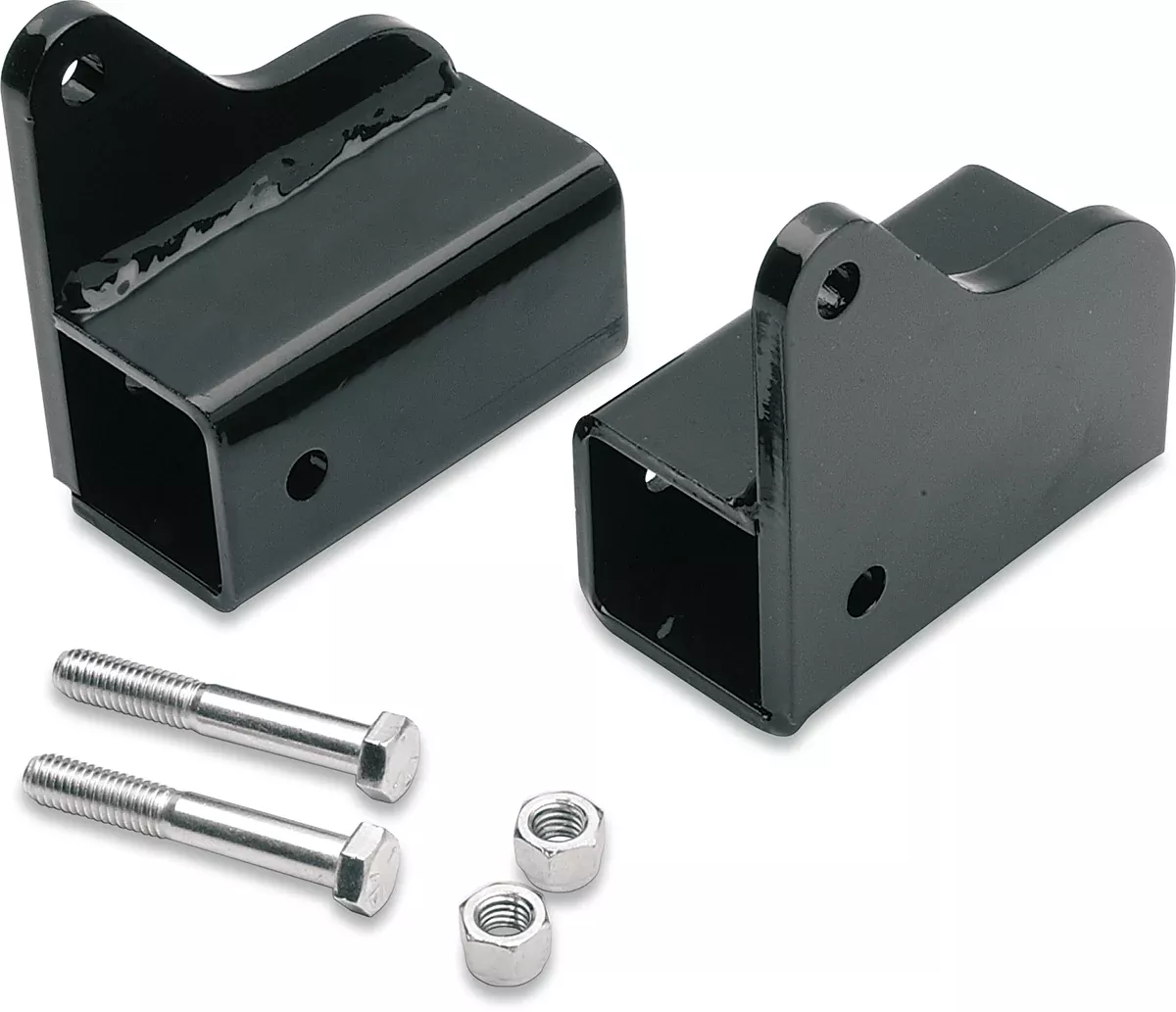 Moose Utility Black ATV UTV Side by Side Snow Plow Push Tube Conversion Kit