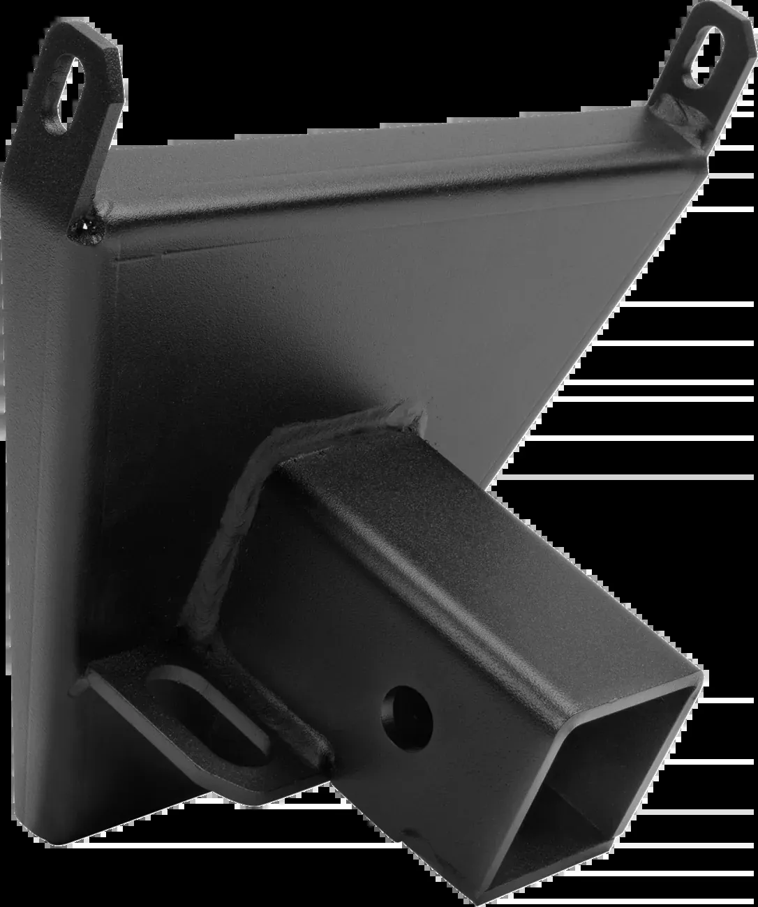 Moose Utility Black Rear 2" Hitch Receiver for 2003-23 Honda Rincon TRX 650 680
