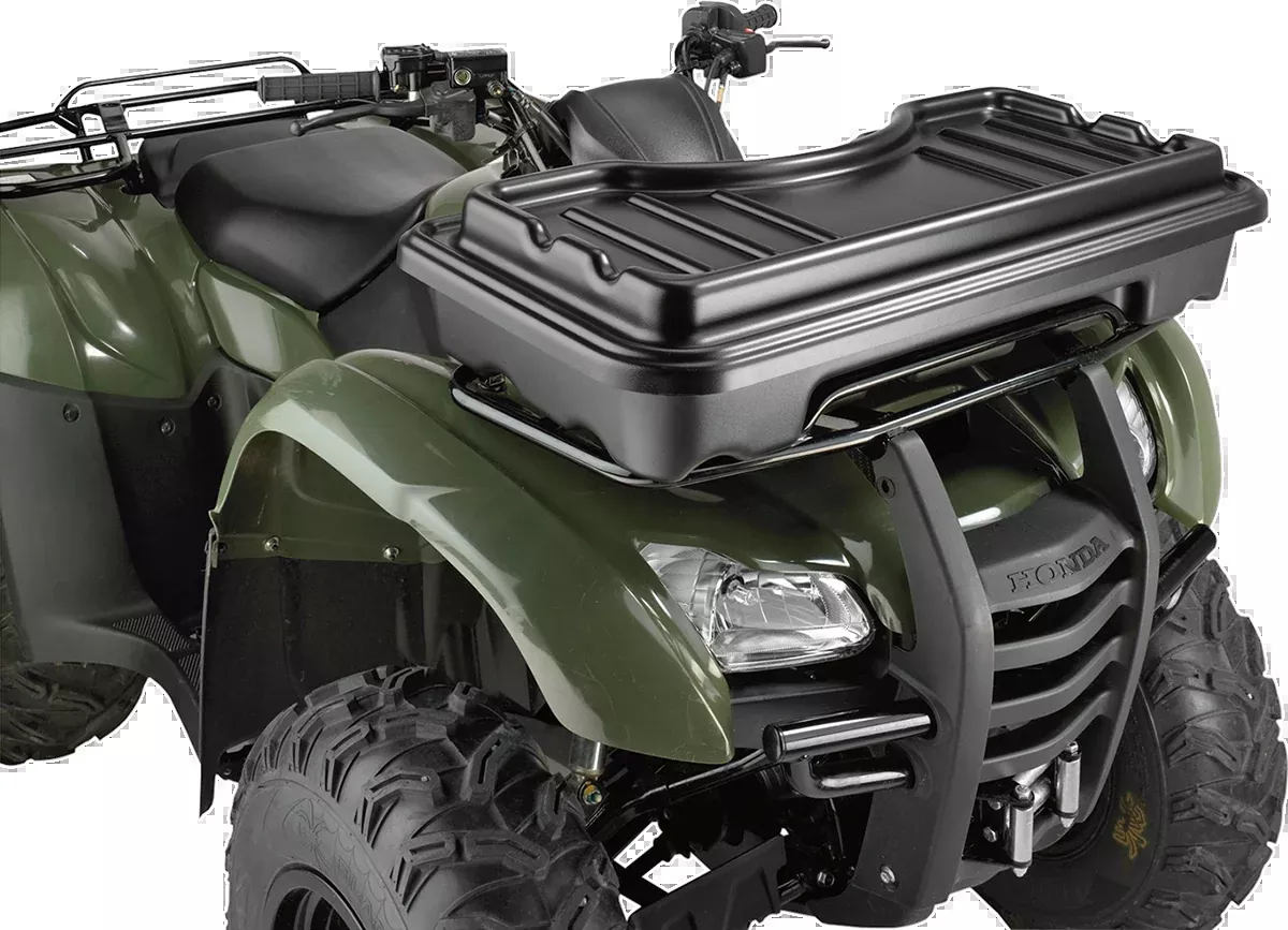 Moose Utility Universal ATV Front Cargo Box Storage Basket & Cover Polaris Honda