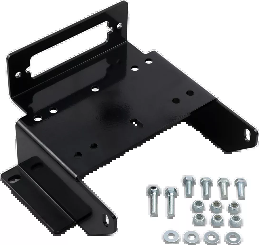 Moose Utility UTV Black Front Winch Mount Kit 2011-2020 Can-Am Commander 800R