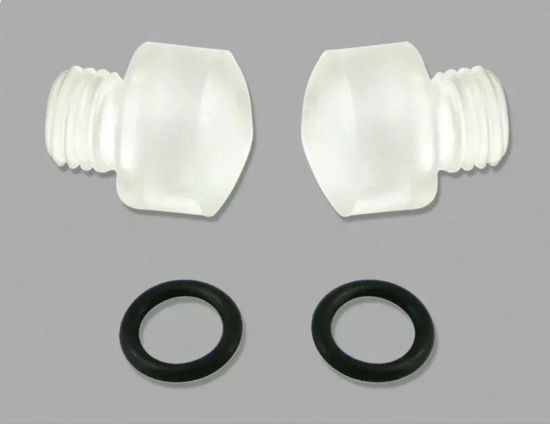 Moroso 65226 Clear-View Sight Plug w/O-Ring – 2 Pack