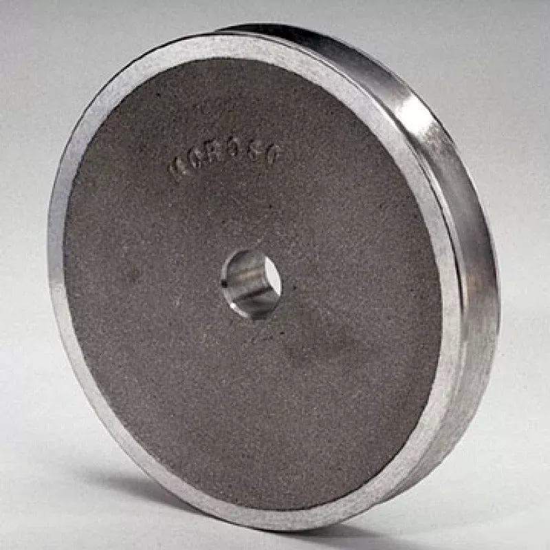 Moroso Alternator Pulley (21/32in Diameter Shaft) – Single Groove – Cast Aluminum 64800 fits GM / Ford