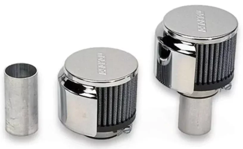 Moroso Filtered Valve Cover Breather Kit - Weld-In