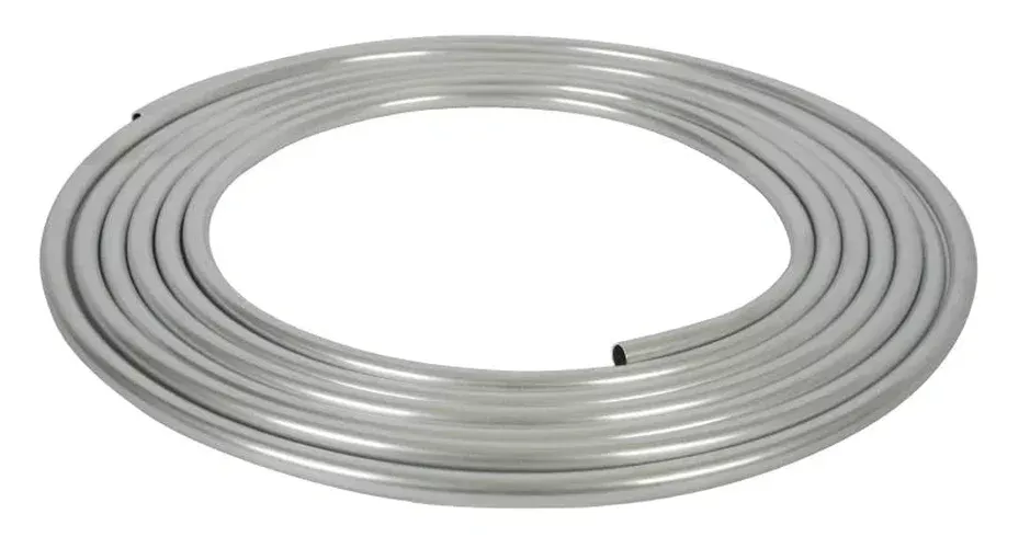 Moroso Fuel Line – 25ft Coil – 1/2in OD – Aluminum