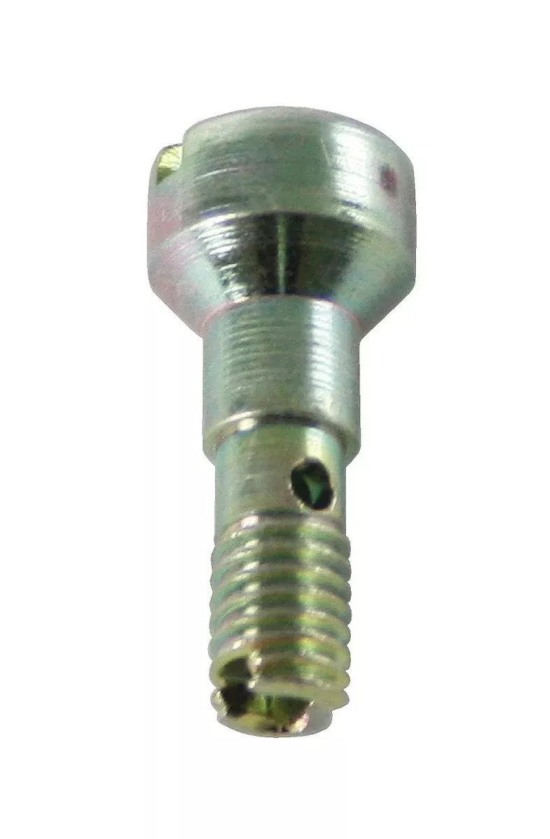 Moroso High-Flow Squirter Screw - Gas - Plated Steel 65442