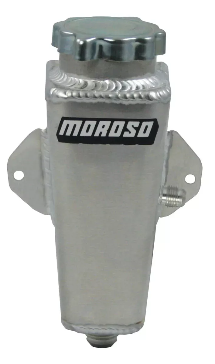 Moroso Universal Power Steering Tank -6AN Right Inlet & -10AN Outlet