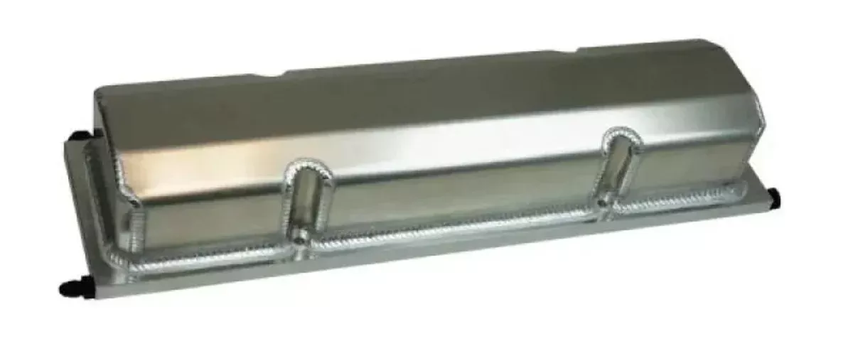 Moroso Valve Cover w/Oilers (No Logo) fits Chevrolet SBC