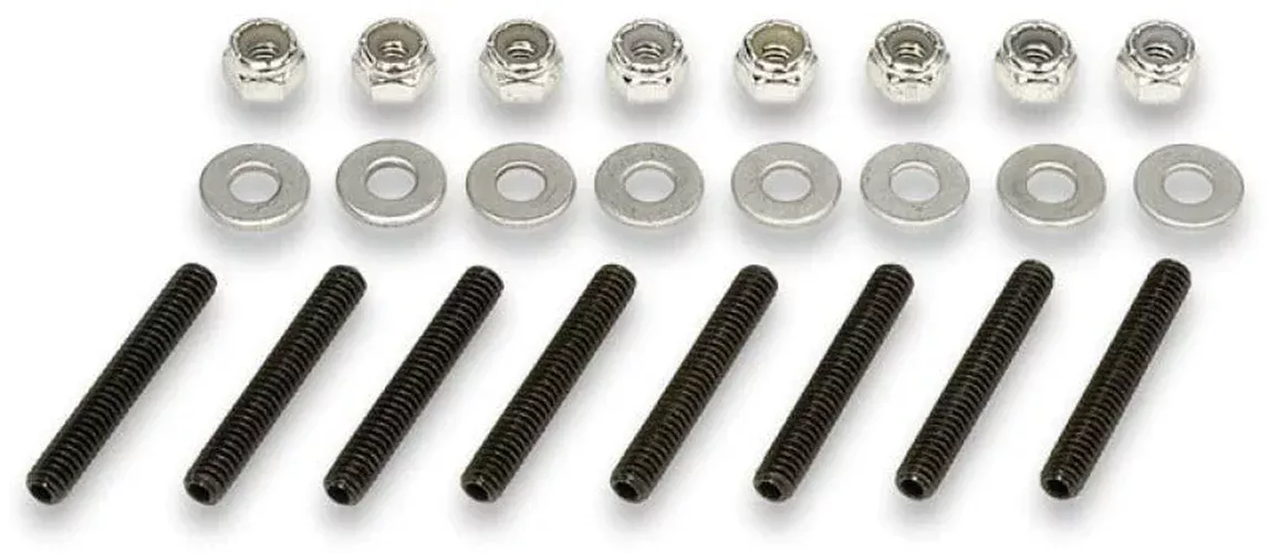 Moroso (w/1/2in-20 Hold Downs) Valve Cover Stud Kit - Set of 8 fits Chevrolet Small Block