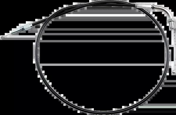 Motion Pro Black Vinyl Throttle Cable - Push/Pull - '73-'82 KZ/Z1