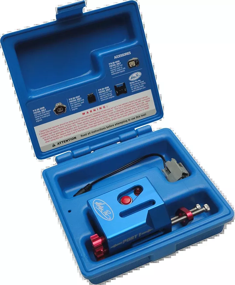 Motion Pro Fuel Injector Cleaner Kit for 06-17 Harley Touring Softail FLHX FXDF