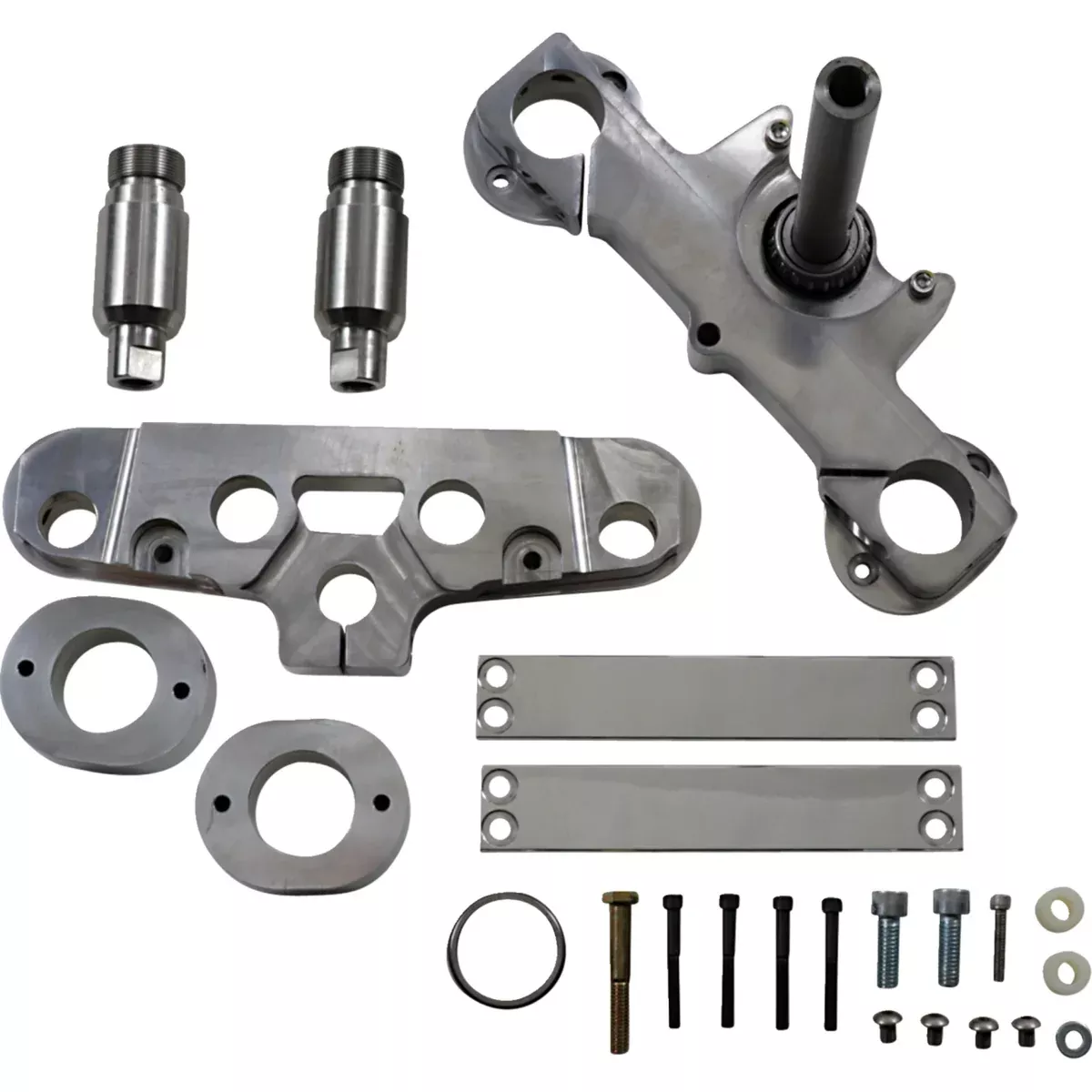 Motor Trike 6° Raked Triple Tree Kit – MTFS-0185 For Harley Softail / 15th Anniversary / Screamin’ 2000-2017