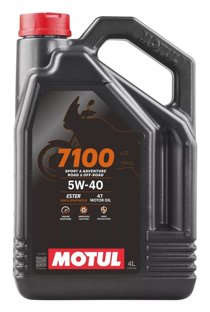 Motul 7100 4T Synthetic Engine Oil - 4 Liter