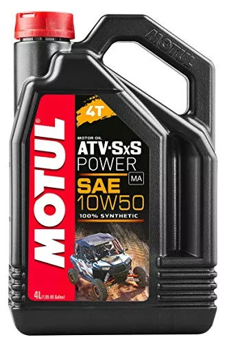 Motul ATV-Sxs Power 4t 100% Synthetic 10w50 4-Liter