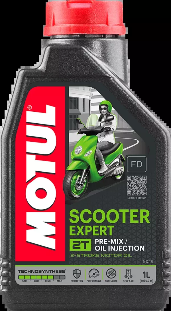 Motul Scooter Expert 2T Synthetic Blend Oil – 1L