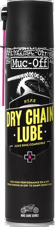 Muc-Off USA Dry PTFE Chain Lube – 400ml – Aerosol