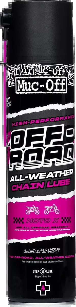 Muc-Off USA Offroad Chain Lube – 400ml – Aerosol