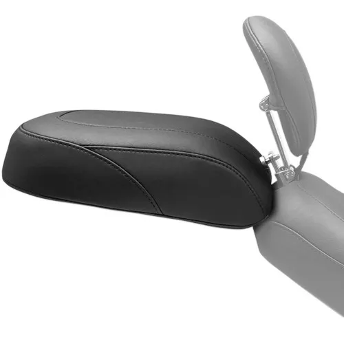 Mustang Black Wide Tripper Rear Seat for 2018-2024 Harley FXBB - Vintage