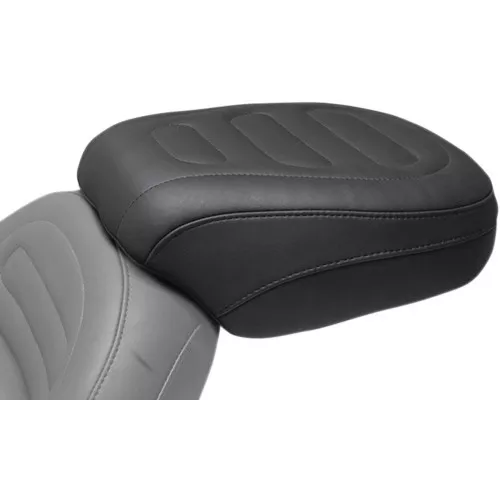 Mustang Max Profile Rear Touring Seat for 2018-2024 Harley Fat Bob - Trapezoid Stitch