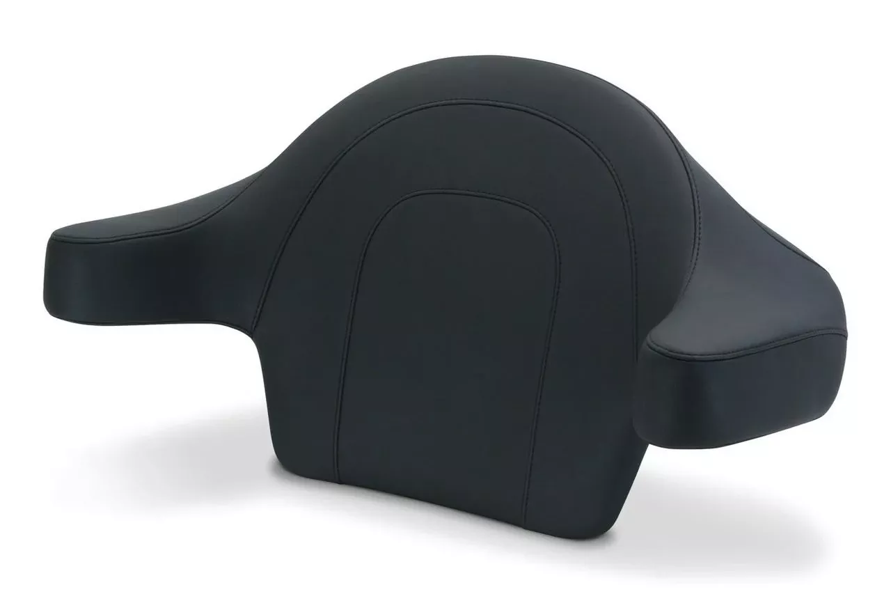 Mustang Seats Extended Arm Wrap-Around Backrest for Harley Davidson Touring Models 2014-Up -Smooth, No Studs (with King Tour Pak Only)