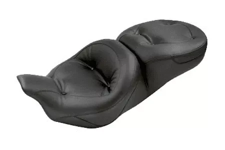 Mustang Seats Regal One-Piece Super Touring Seat for Harley Davidson Touring Models 2008-Up -with Receiver (Not for '24-Up FLHX/FLTR Models)