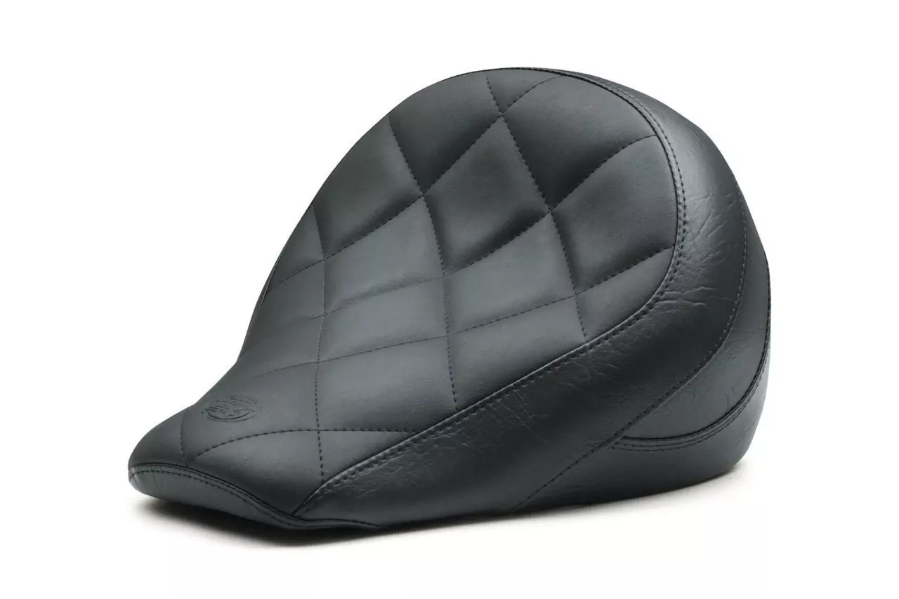 Mustang Standard Touring Seat for '18-24 Indian Scout Bobber - Diamond Stitch (Choose Brown or Black)