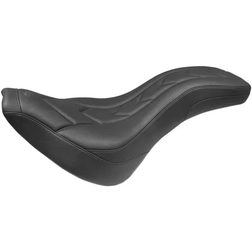 Mustang Tripper Fastback Seat for 2018-2024 Harley Softail FXBB - Apex Stitch