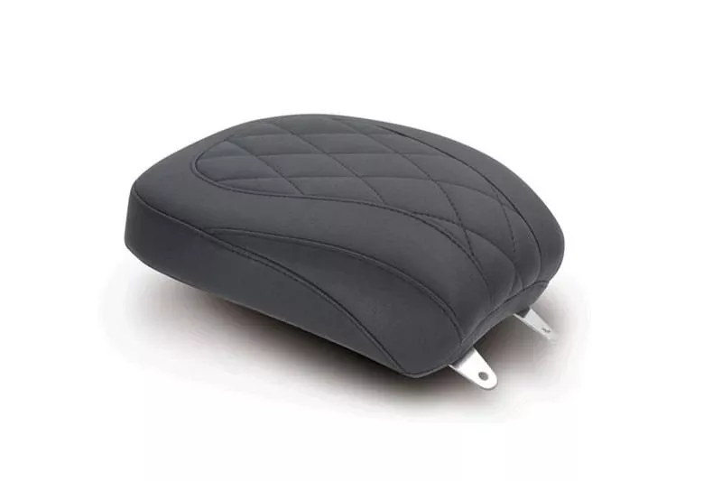 Mustang Wide Tripper Passenger Seat for '00-06 Softail Models w/Standard Rear Tire -Black