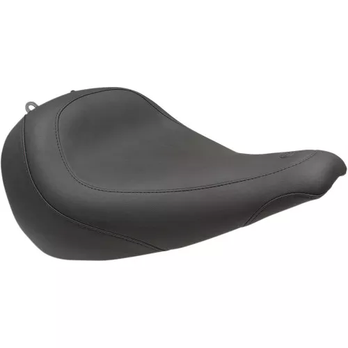 Mustang Wide Tripper Solo Seat for 2018-2024 Harley Fat Boy - Vintage