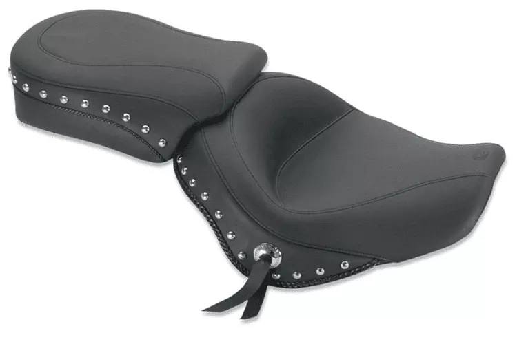 MustangTwo-Piece Seat for Triumph 1600 Thunderbird '09-Up & Thunderbird 1700 Storm '11-Up -Studded