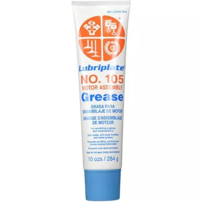 Mystik Lubricants LUBRIPLATE NO.105 MOTOR ASSEMBLY GREASE 10OZ LBRP105