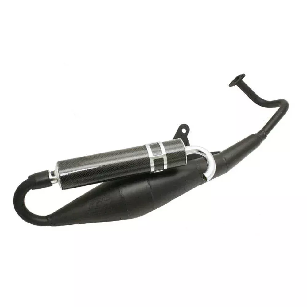 Naraku Carbon Fiber Crossover Exhaust System | 139QMB 50cc