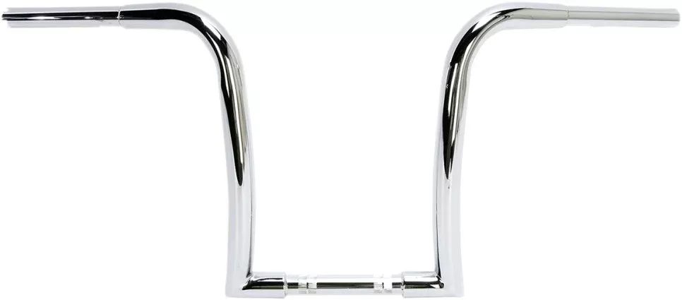 Nash 14PCHDKT Chrome 1 1/4" Dimpled Pudgy Gimp Ape Hangers 14" Harley TBW