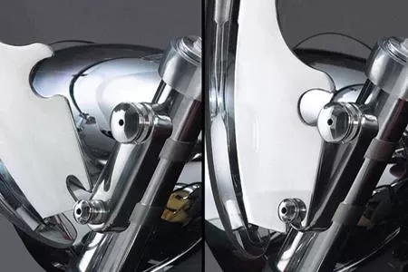 National Cycle QuickSet4 Mount Hardware for SwitchBlade Windshields on Vulcan 1600 CLSC '03-up & Nomad 1600