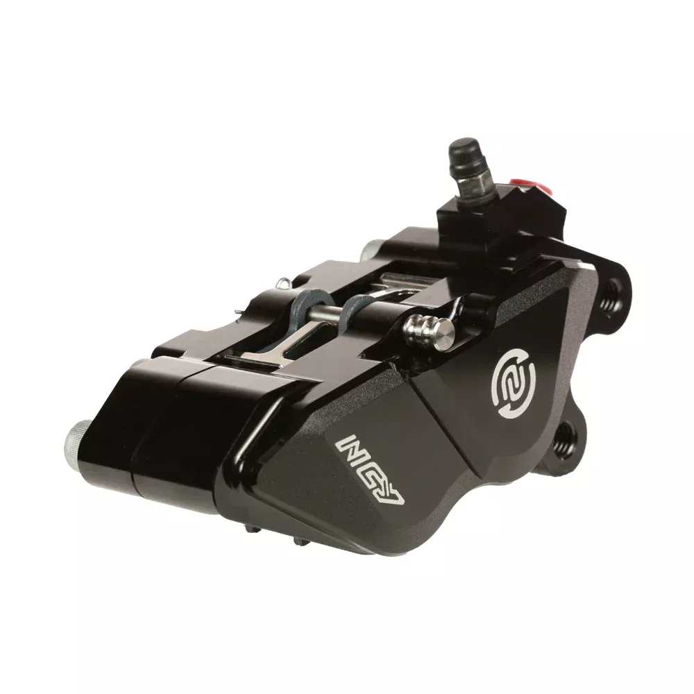 NCY Forged 4 Piston Brake Caliper Black Right | Universal