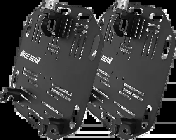 Nelson RIGG Flatbar Saddlebag Plates – RiggGear – Quick Release